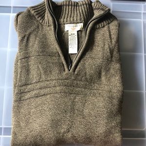 Dockers Ling Sleeve 3/4 zip Sweater